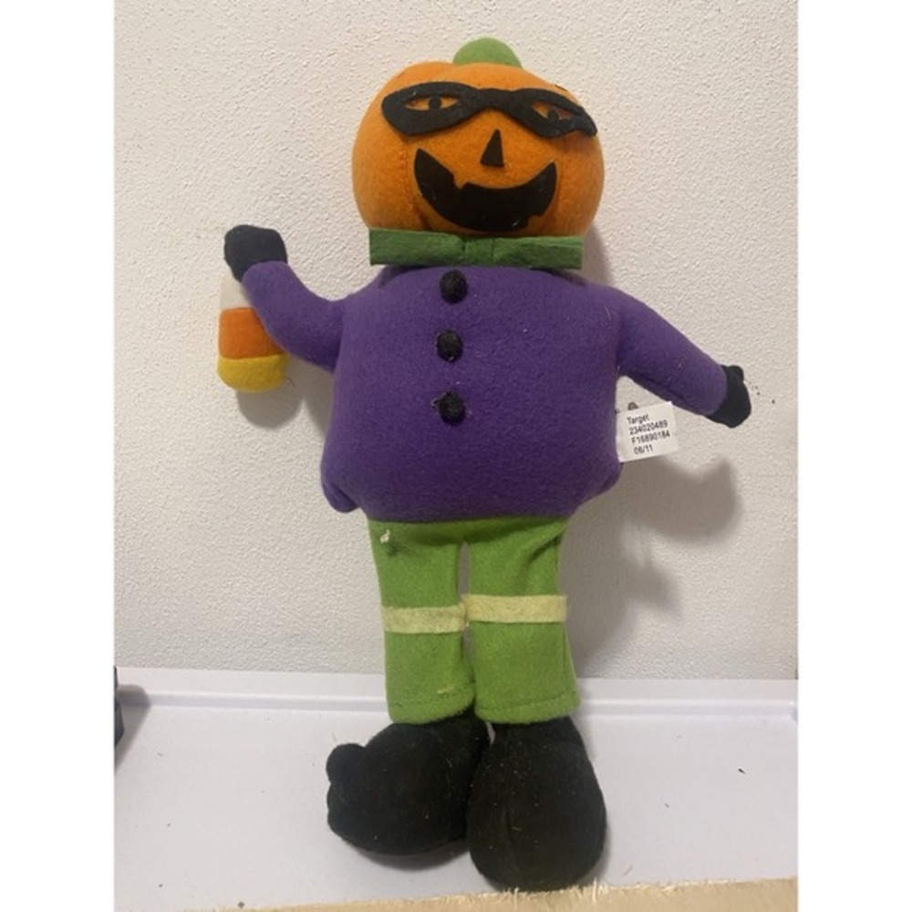 Halloween Standing Plush Target‎ Pumpkin Head